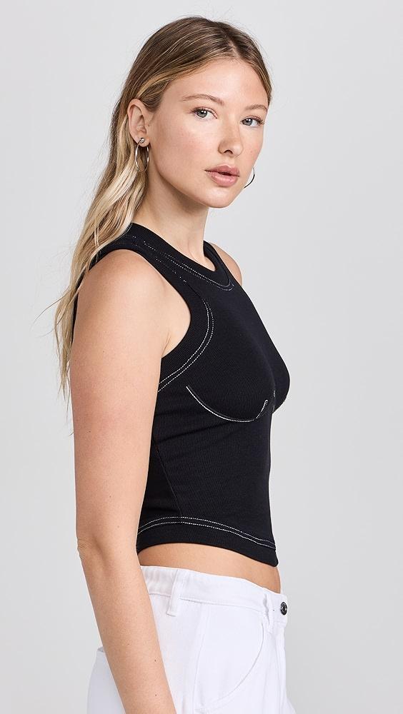 Dress To Drawing Detail Tank Top | Shopbop Product Image