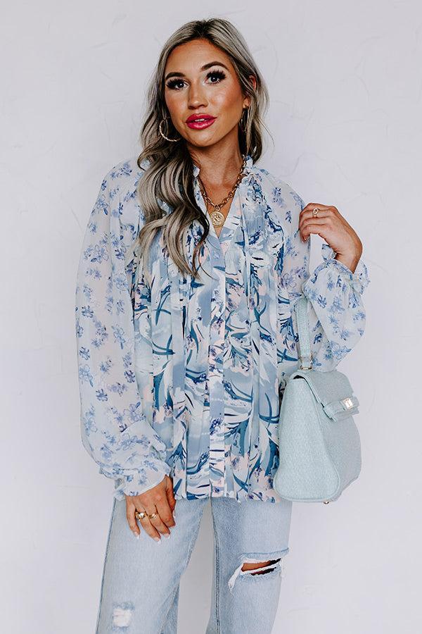 Seriously Sweet Chiffon Top Product Image