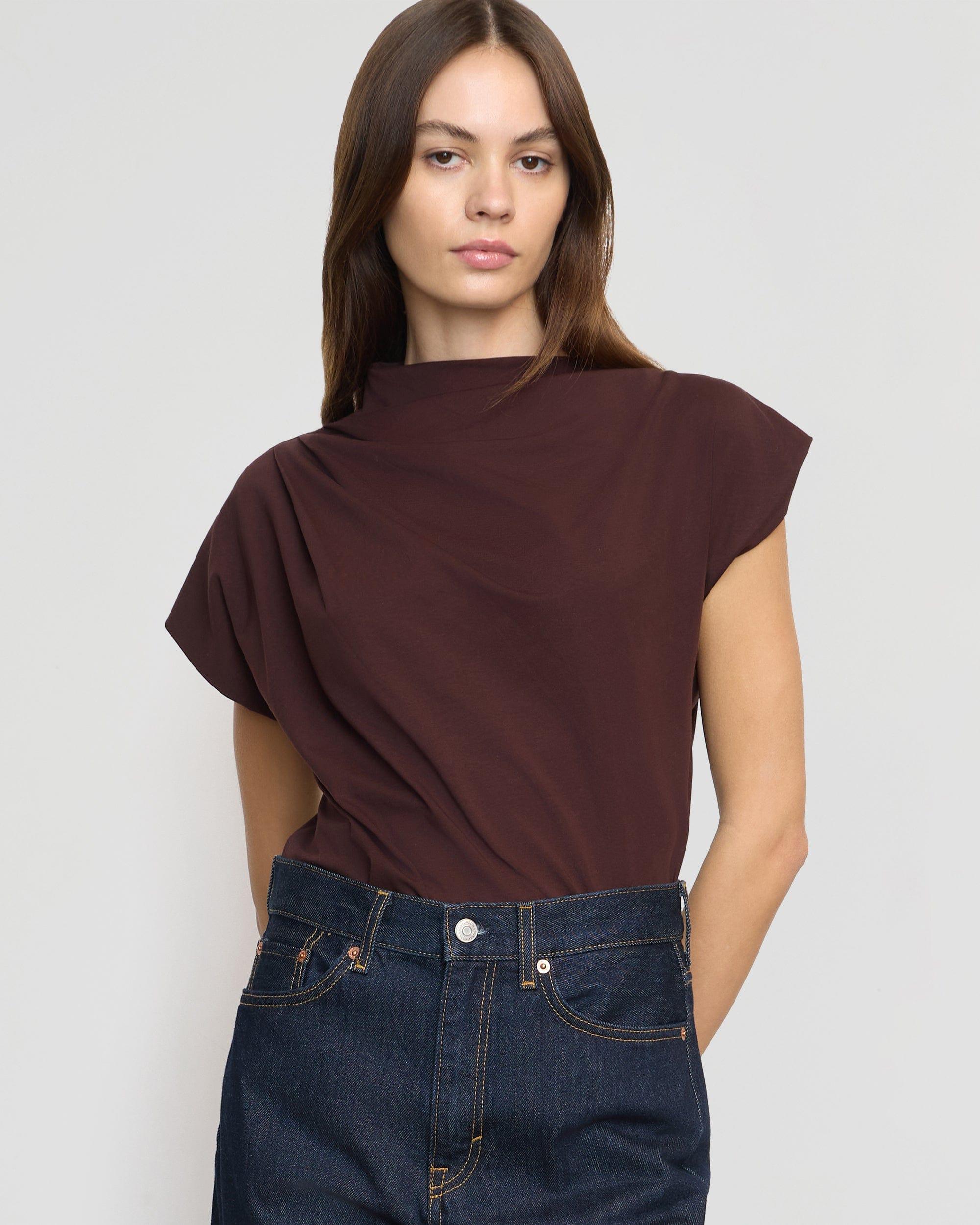 Kenny Asymmetric-Neck Tee Product Image