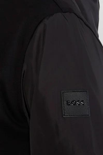 BOSS Seeger Mercerised Black Sweatshirt Product Image