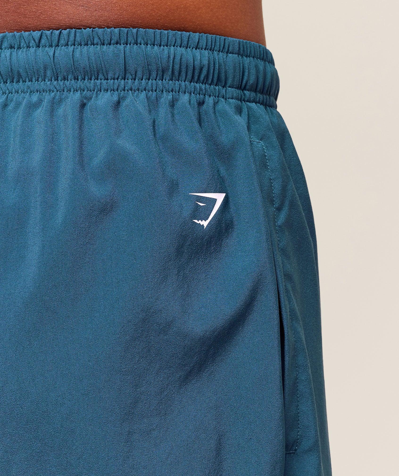 Gymshark S&C Graphic 7" Shorts - Success Blue Male Product Image