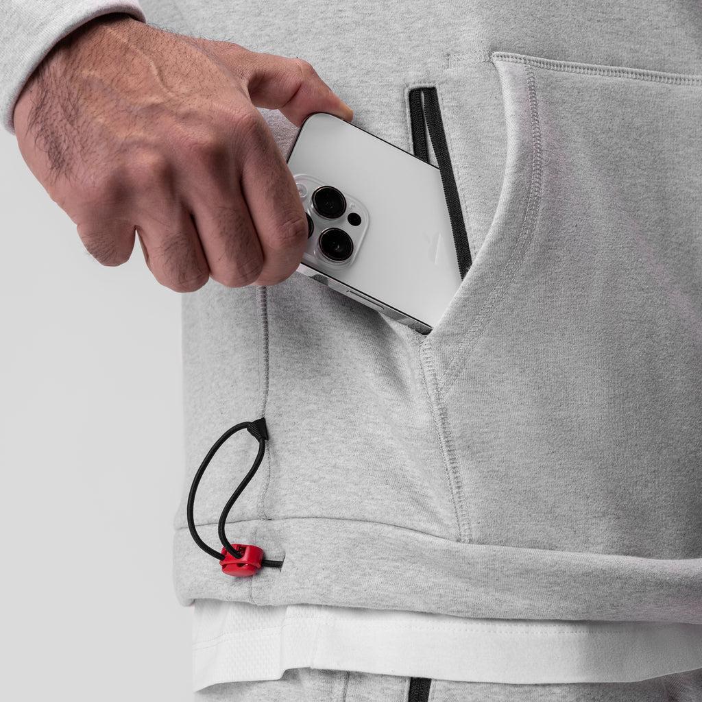 0905. Tech-Terry™ Weather-Ready Training Hoodie - Heather Grey "ASRV" Product Image