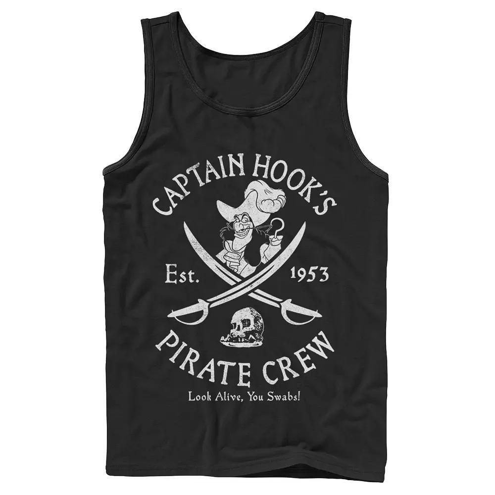 Disney's Peter Pan Captain Hook's Men's Pirate Crew Tank Top,  Product Image