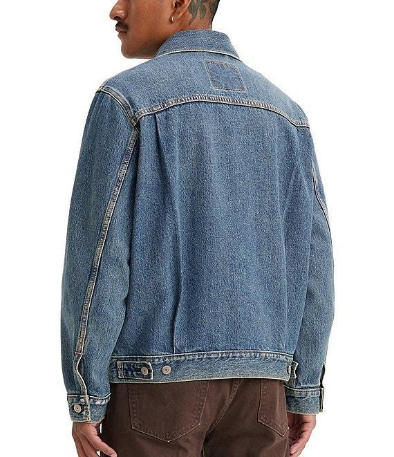 Levi's® Relaxed-Fit Long Sleeve Type II Denim Trucker Jacket Product Image