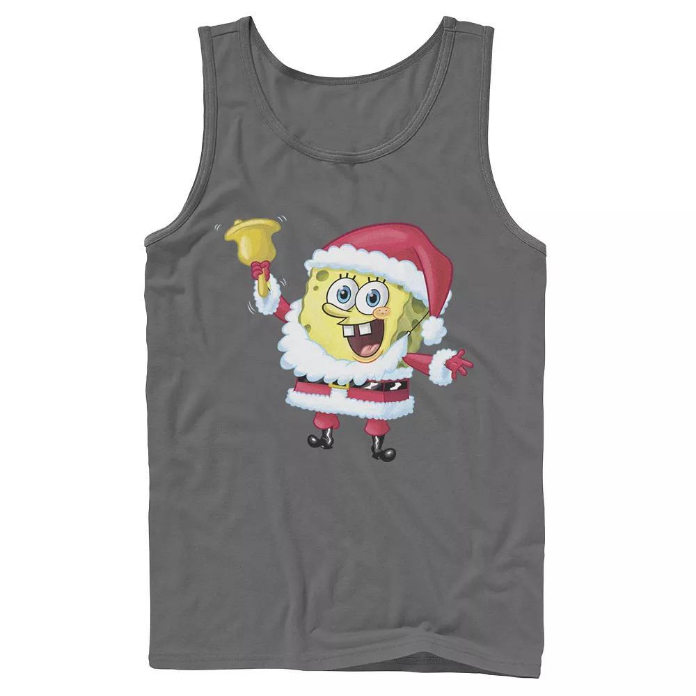 Men's Nickelodeon SpongeBob SquarePants Santa Claus Tank Top,  Product Image