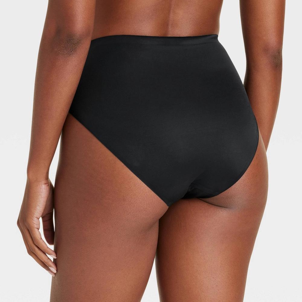 Womens Luxury Collection Bonded Microfiber Briefs - Auden Black M Product Image