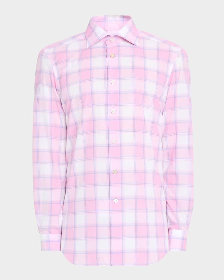 Men's Large Check Sport Shirt Product Image