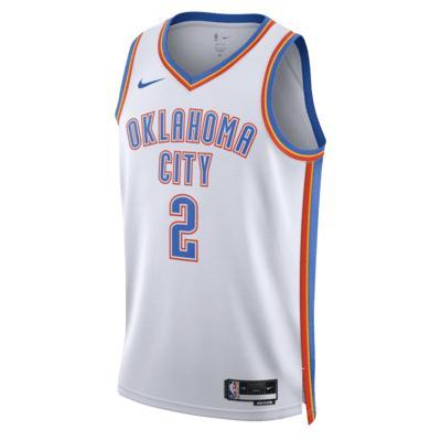 Oklahoma City Thunder Association Edition 2022/23 Nike Mens Dri-FIT NBA Swingman Jersey Product Image