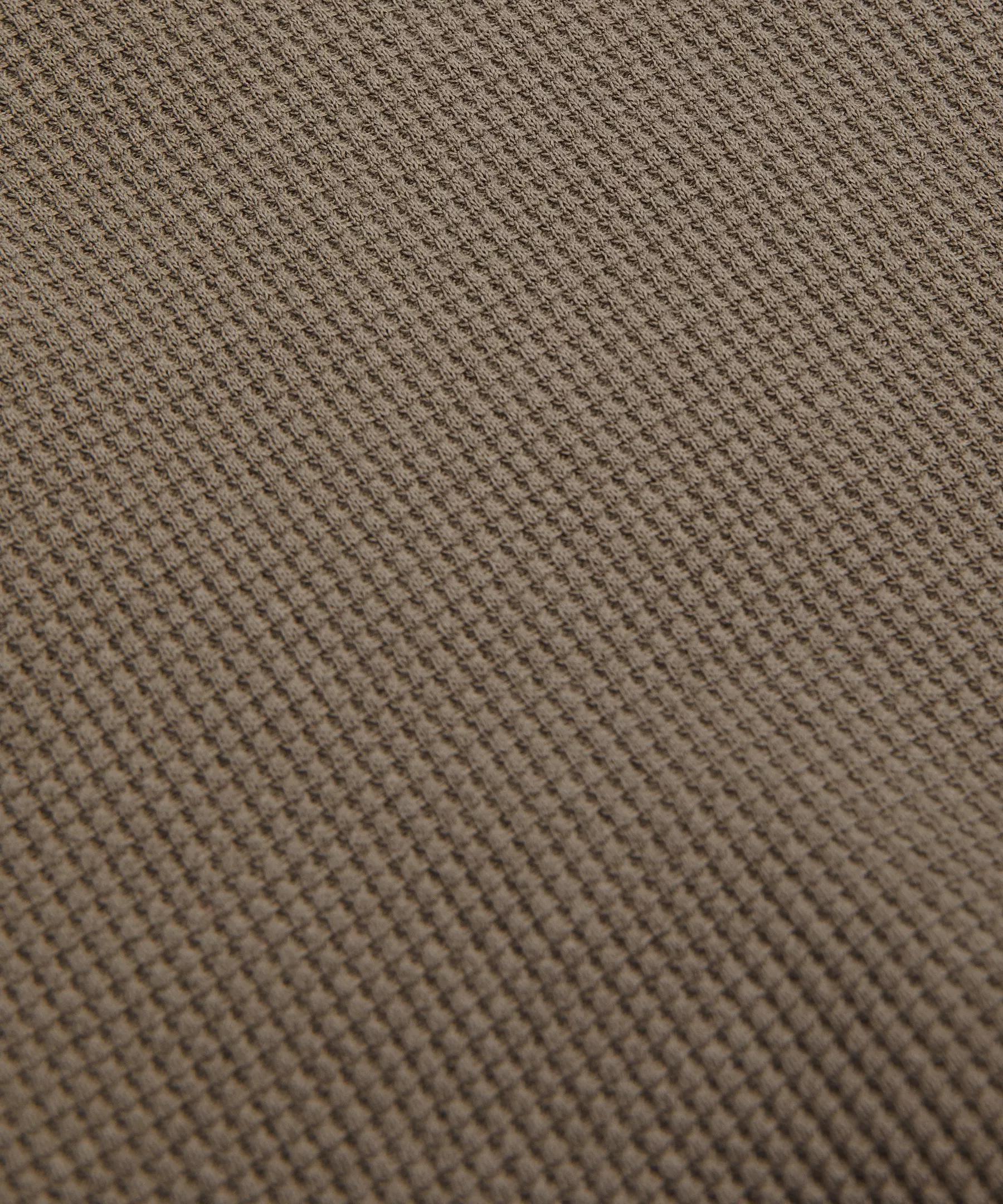 Cotton-Blend Henley Long-Sleeve Shirt Product Image