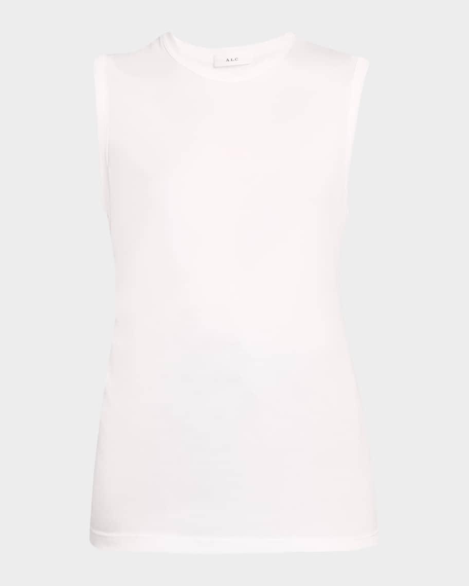 Zoey Cotton Ruched Top Product Image