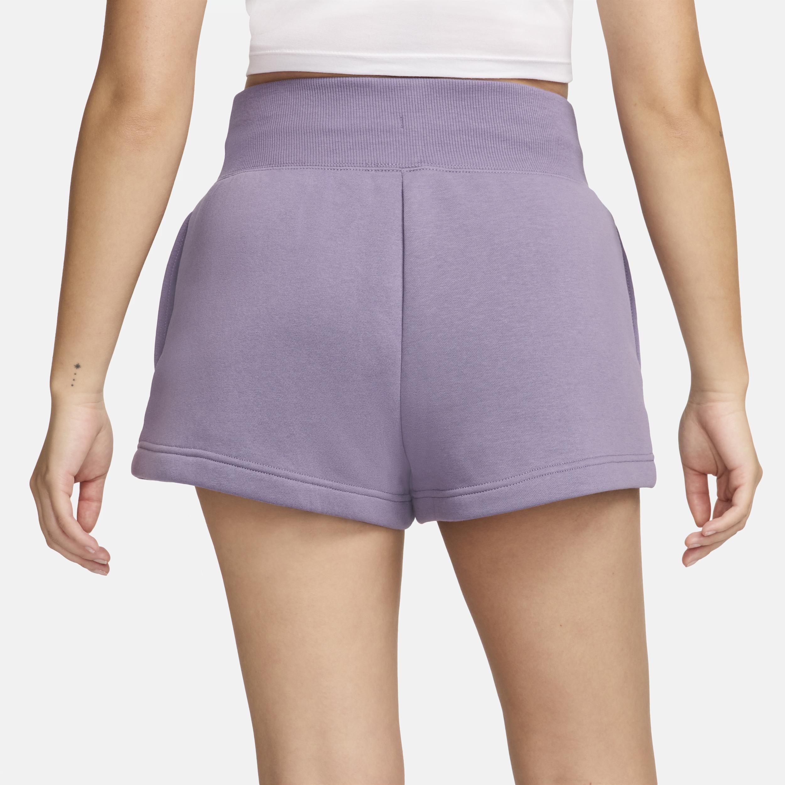 Nike Womens Nike Fleece HR Shorts - Womens Product Image