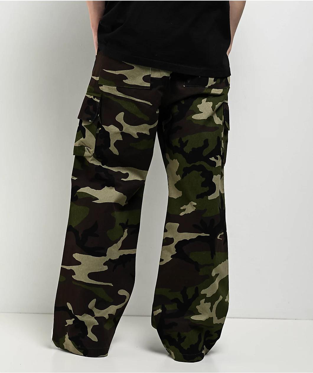 American Stitch Camo Oversized Cargo Pants Product Image