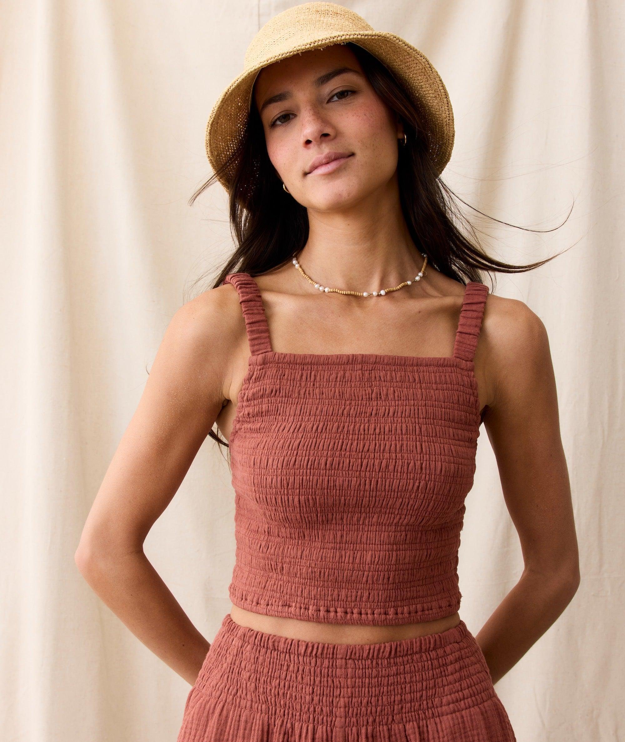 Lila Double Cloth Tank Product Image