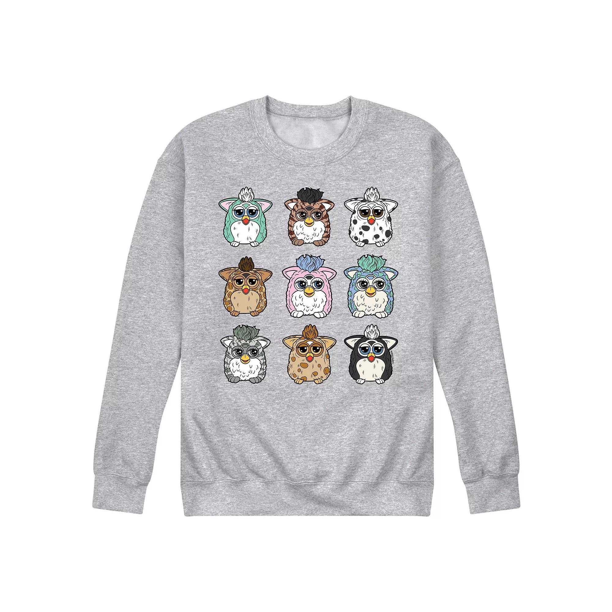 Men's Furby Grid Fleece Sweatshirt,  Product Image