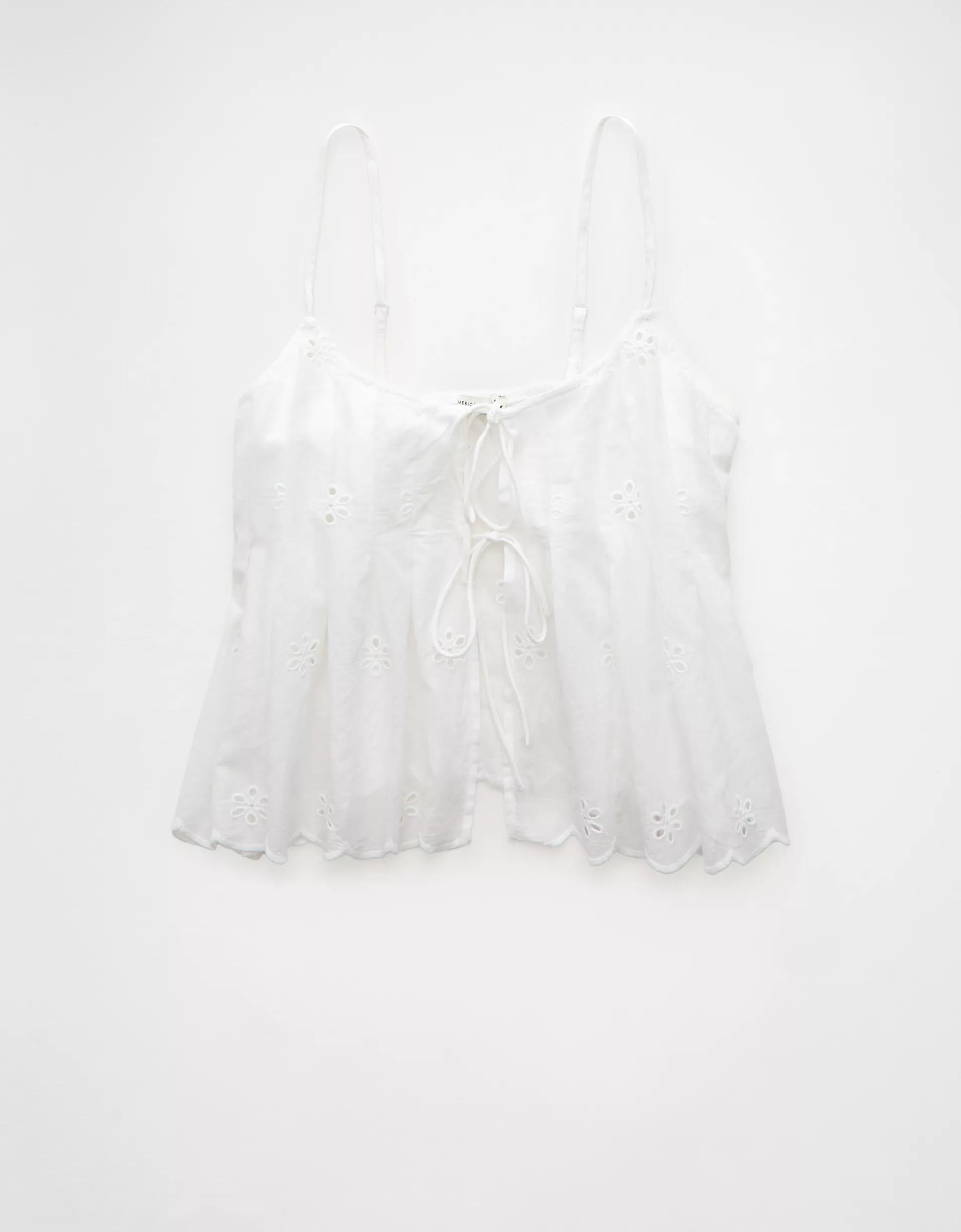 AE Tie Front Flyaway Cami Product Image