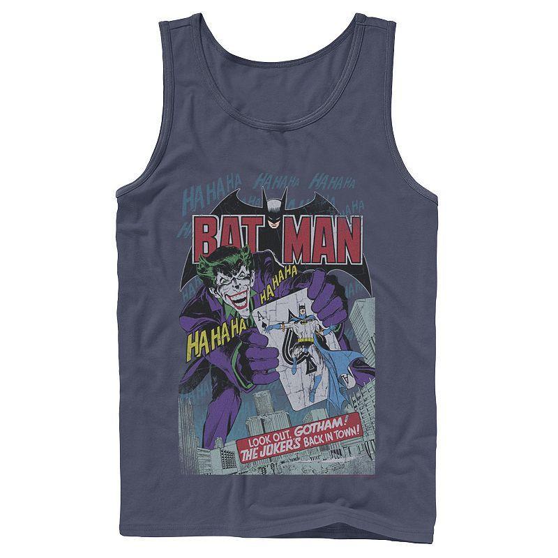 Mens DC Comics Batman And Joker Comic Cover Tank Top Product Image