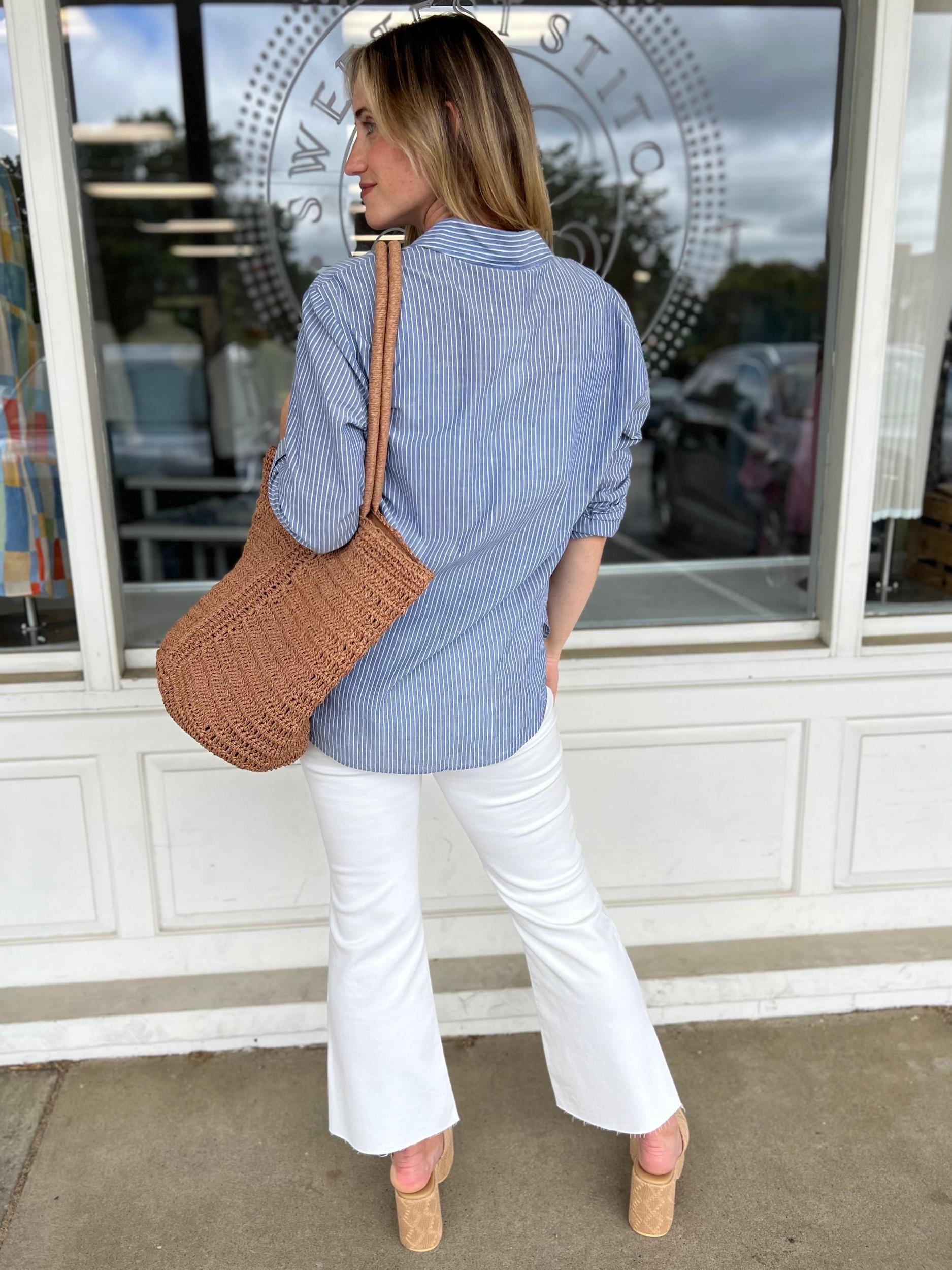 [Z Supply] Seaport Striped Shirt Product Image