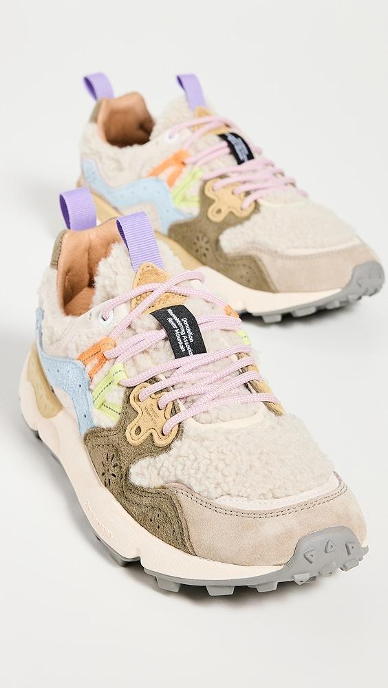 Flower Mountain Yamano 3 Teddy Sneakers | Shopbop Product Image