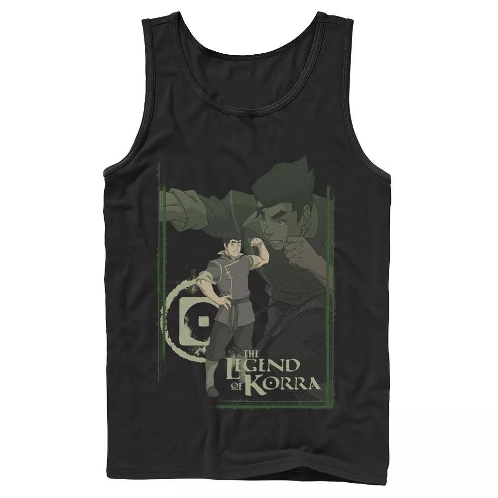Men's Nickelodeon The Legend Of Korra Bolin Collage Poster Tank Top,  Product Image