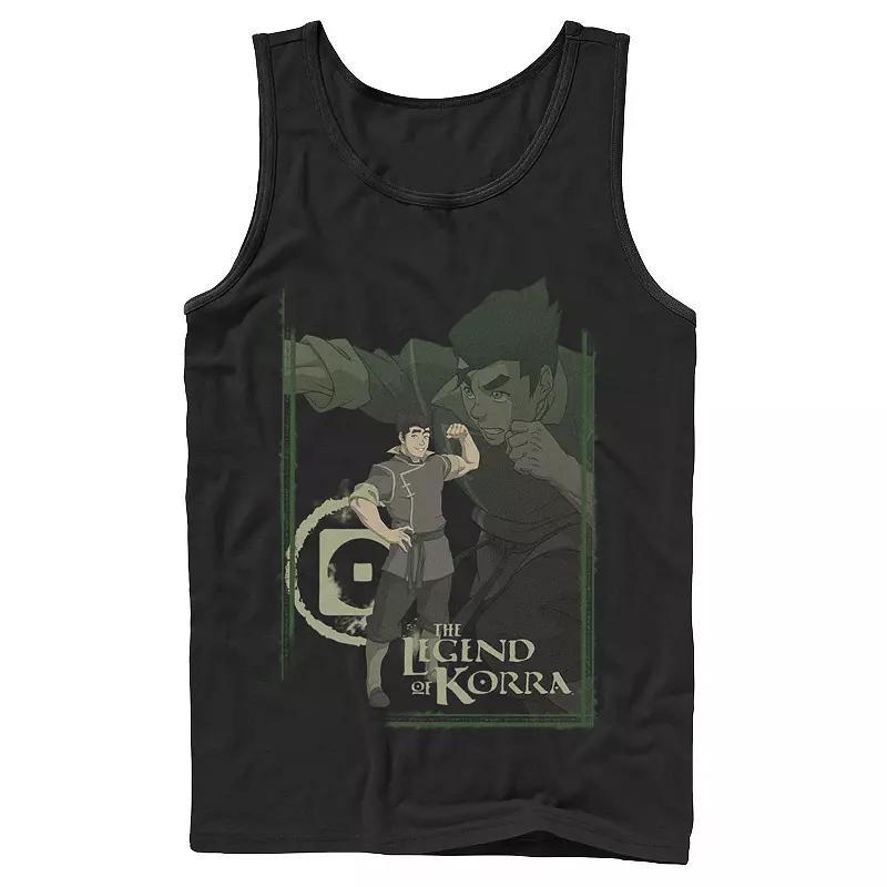 Men's Nickelodeon The Legend Of Korra Bolin Collage Poster Tank Top,  Product Image