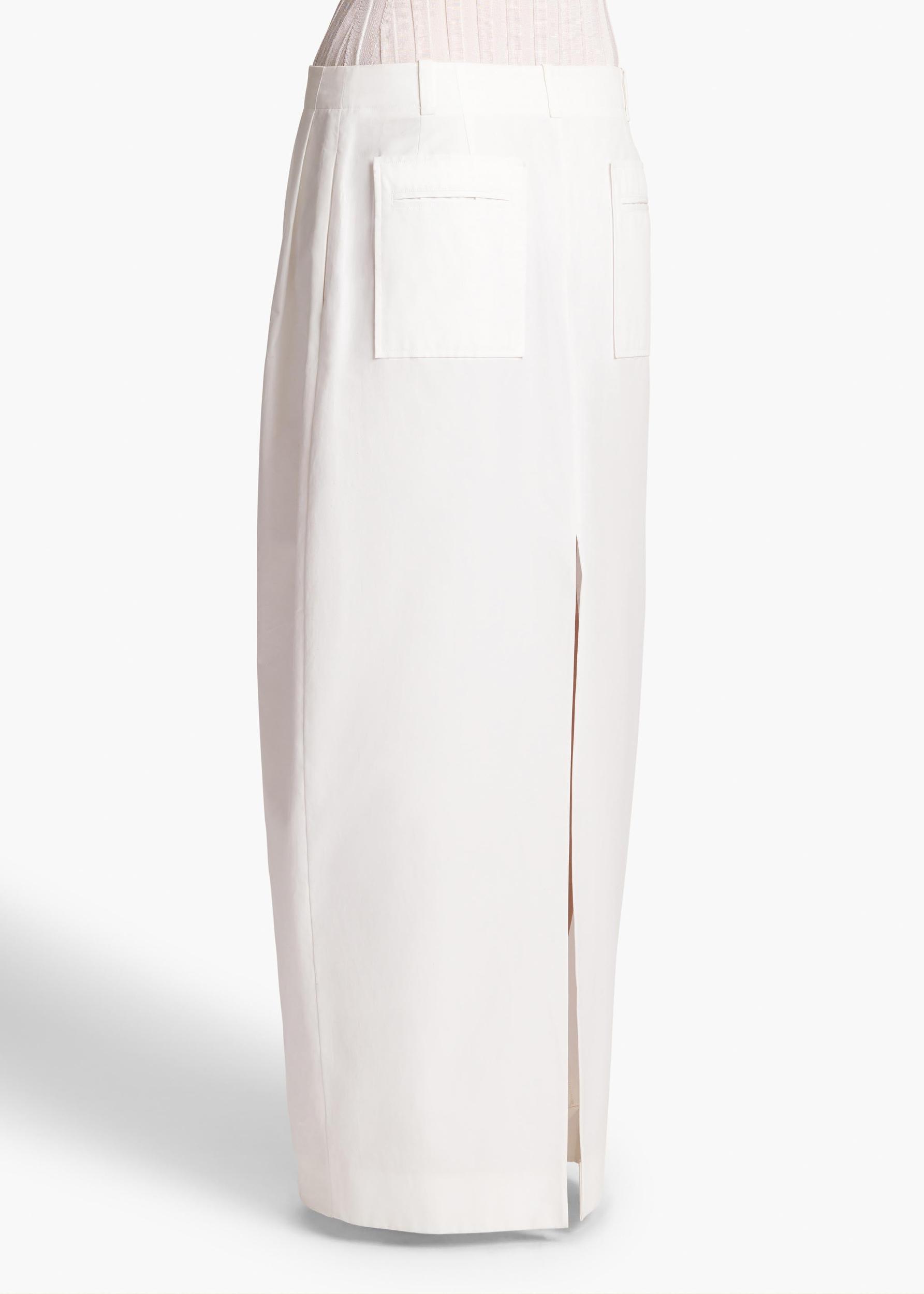 Lucian Skirt in White Product Image