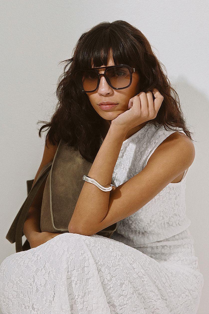 Big Retro Look Sunglasses Product Image