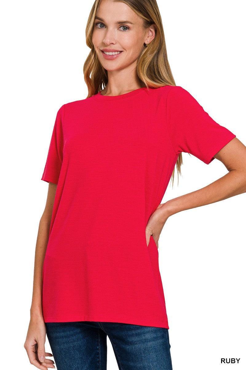 Short Sleeve Basic Tee Product Image