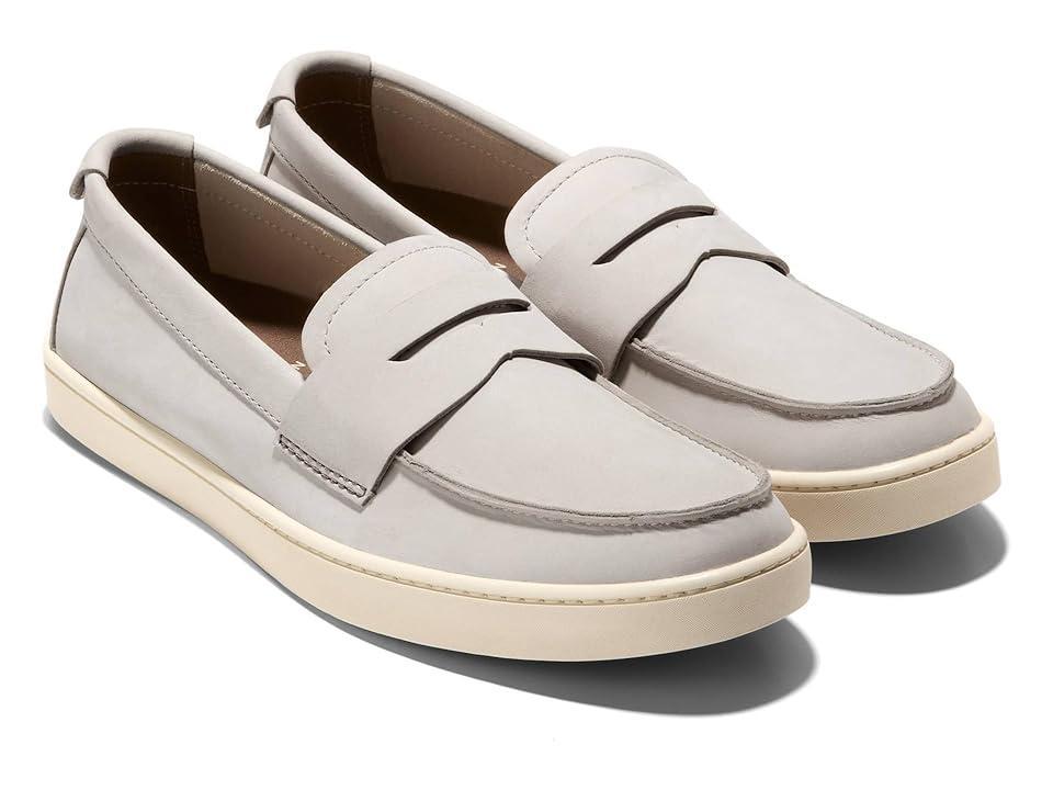 Cole Haan Mens Pinch Weekender Nubuck Leather Penny Loafers Product Image