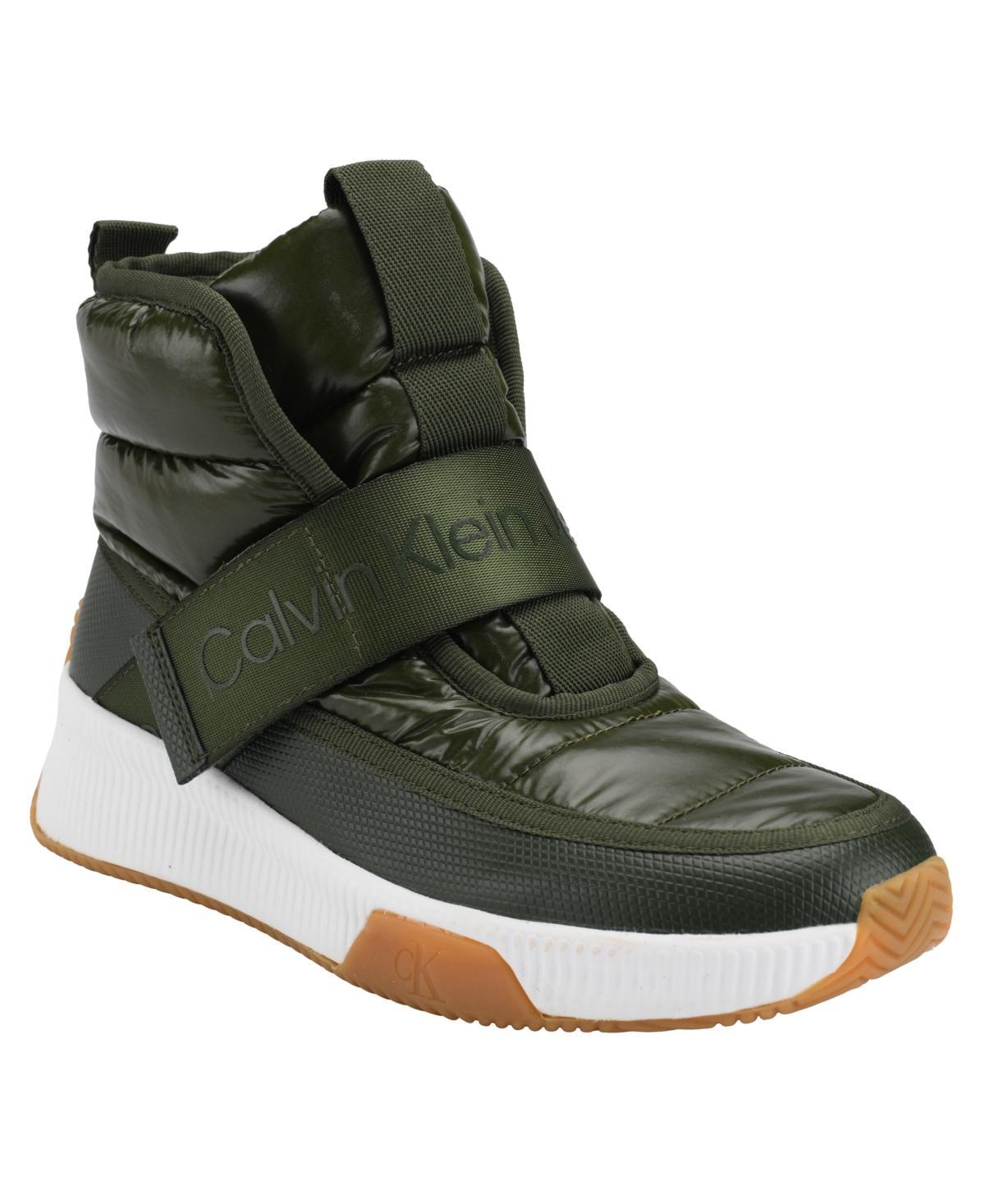 Calvin Klein Jeans Womens Mabon Nylon High Top Sneakers Product Image