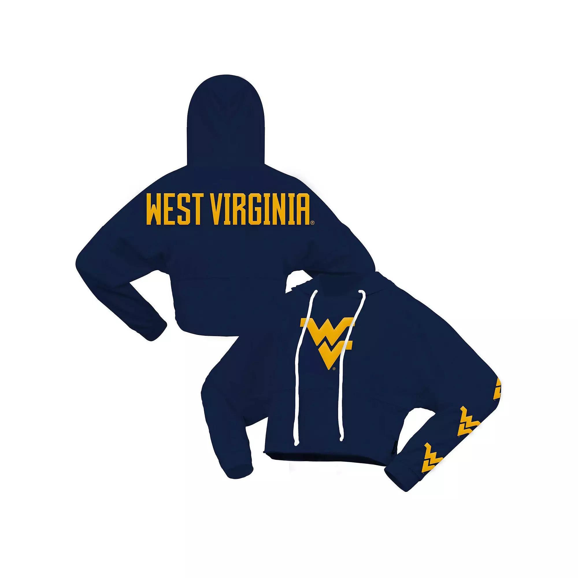 Women's Spirit Jersey Navy West Virginia Mountaineers Over Product Image