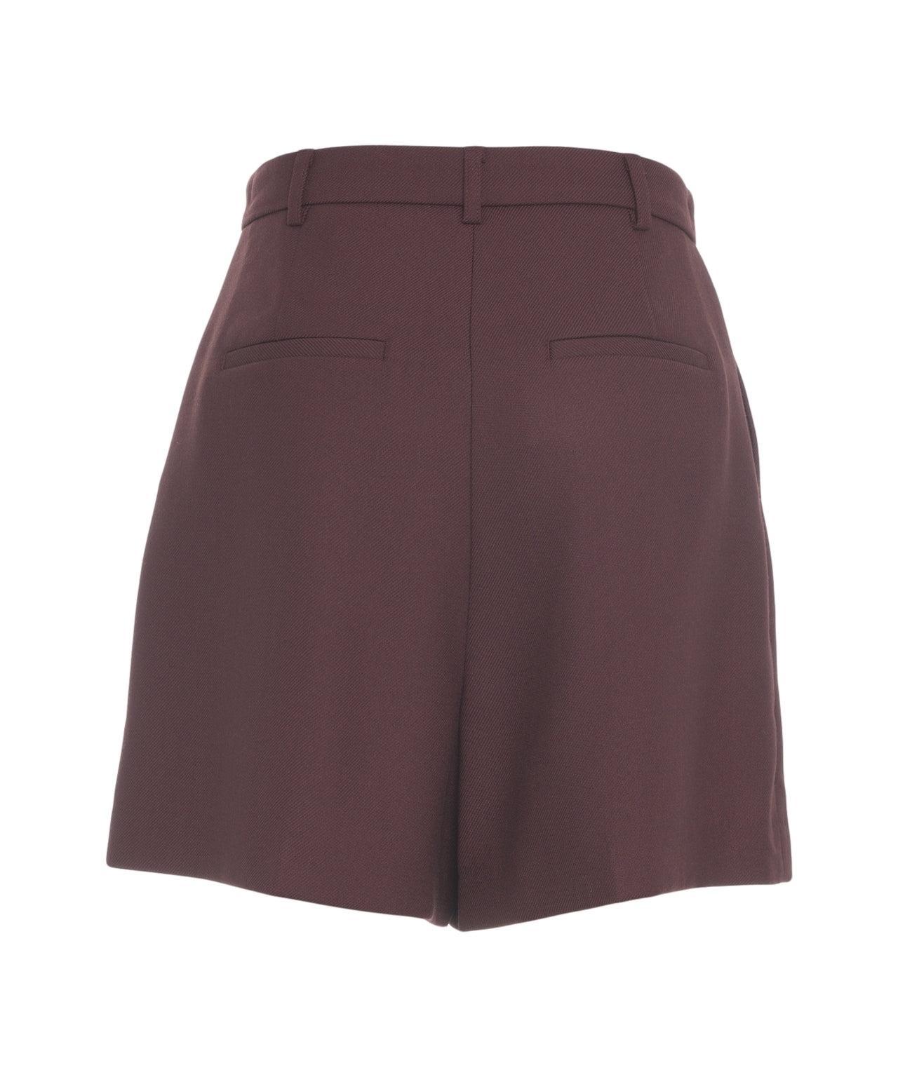 Bermuda shorts with pleats Product Image
