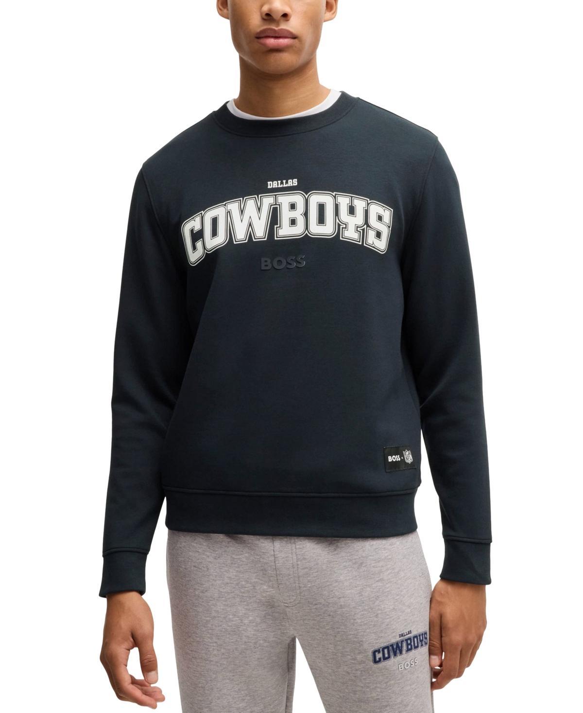 HUGO BOSS Boss X Nfl Regular-fit Sweatshirt With Special Branding In Bills Product Image