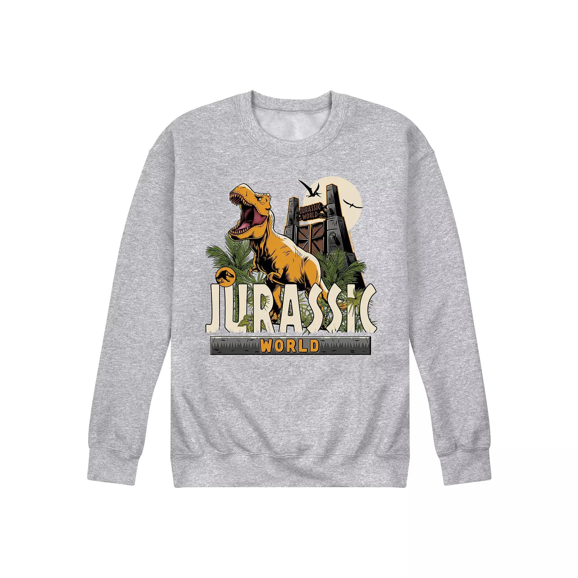 Men's Jurassic World T Rex Fleece Sweatshirt,  Product Image