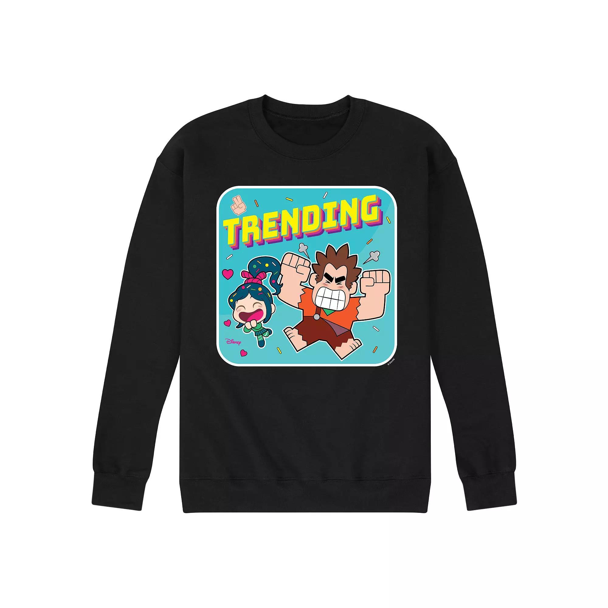 Disney's Wreck It Ralph Men's Trending Fleece Sweatshirt,  Product Image