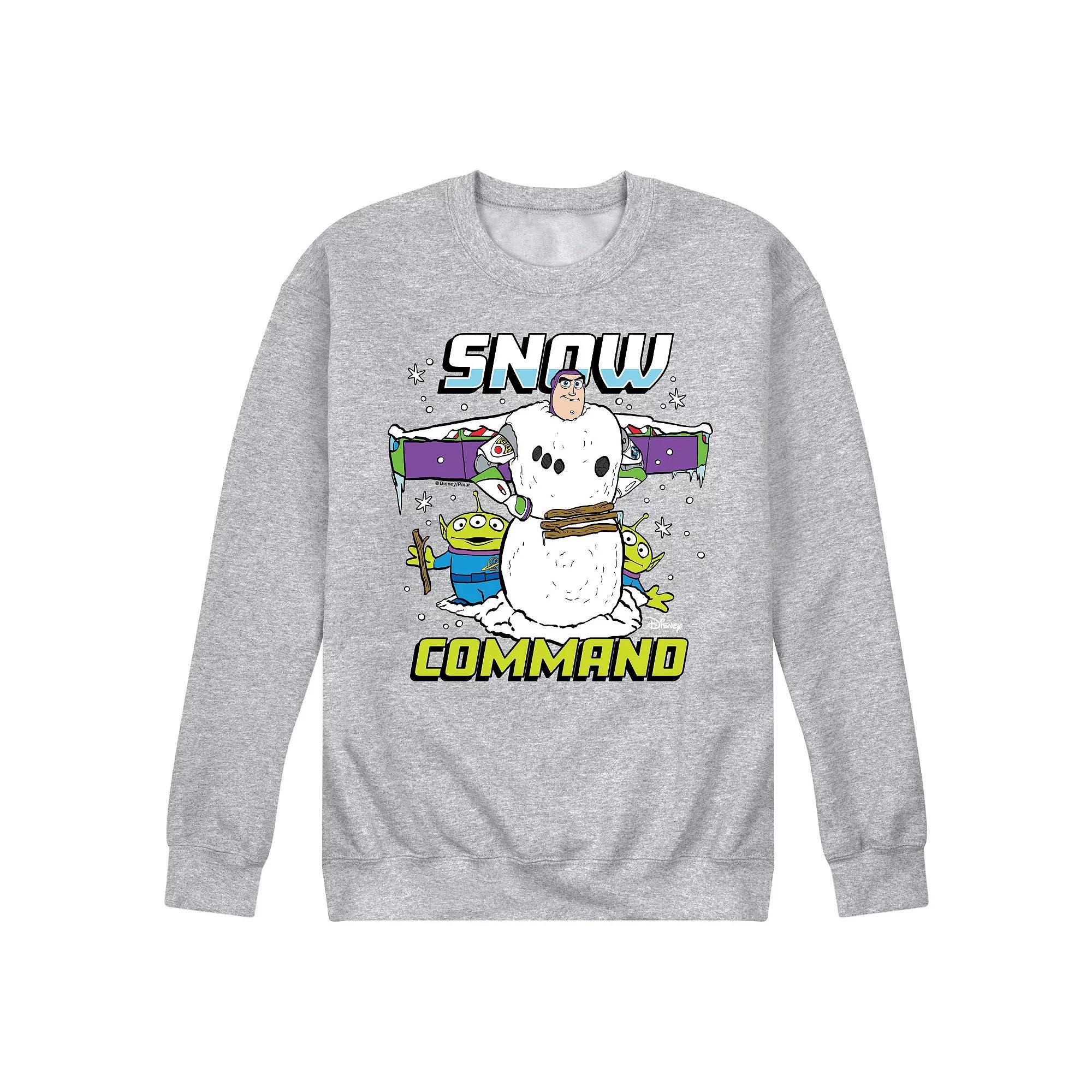 Disney / Pixar's Toy Story Men's Snowman Fleece Sweatshirt,  Product Image