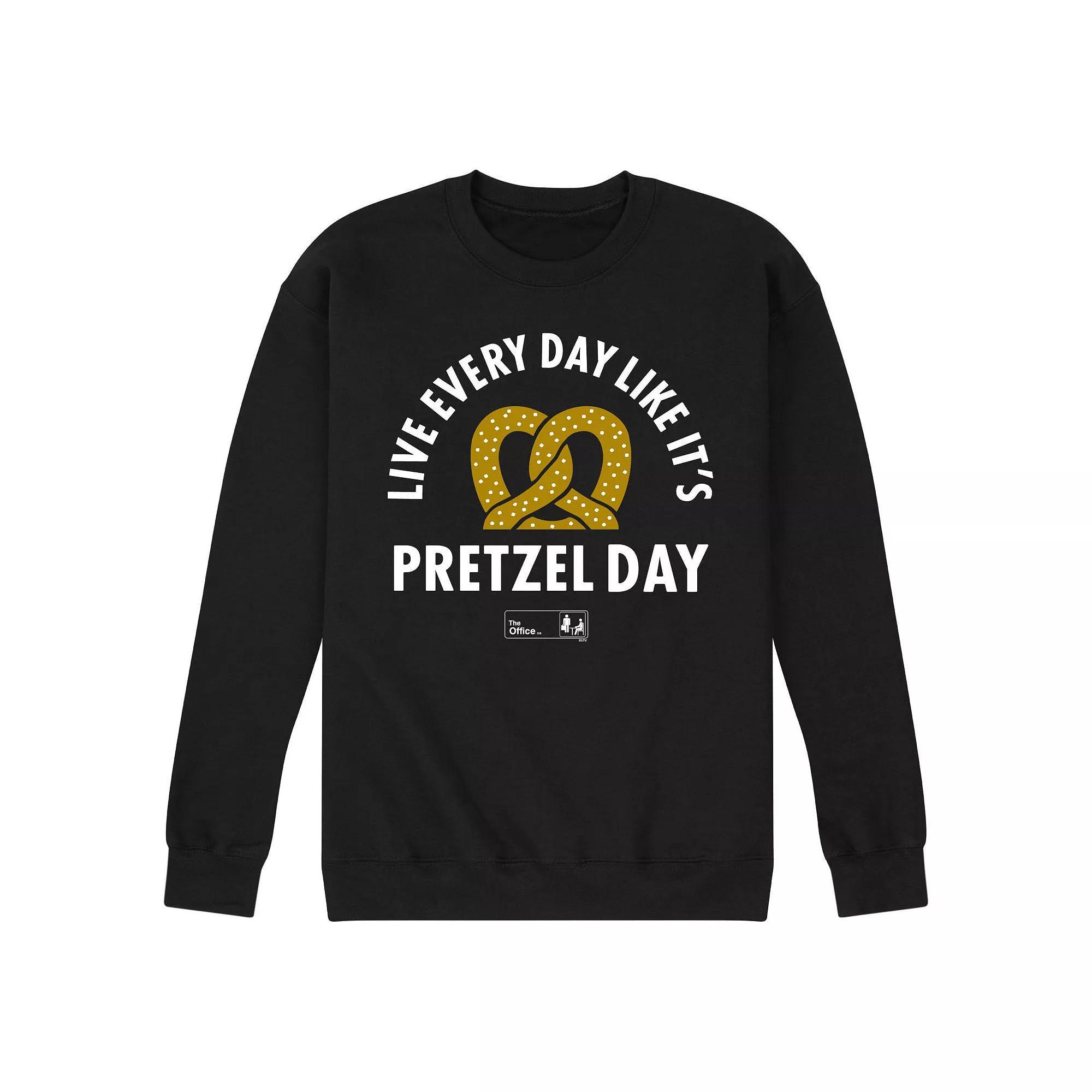 Men's The Office Pretzel Day Sweatshirt,  Product Image