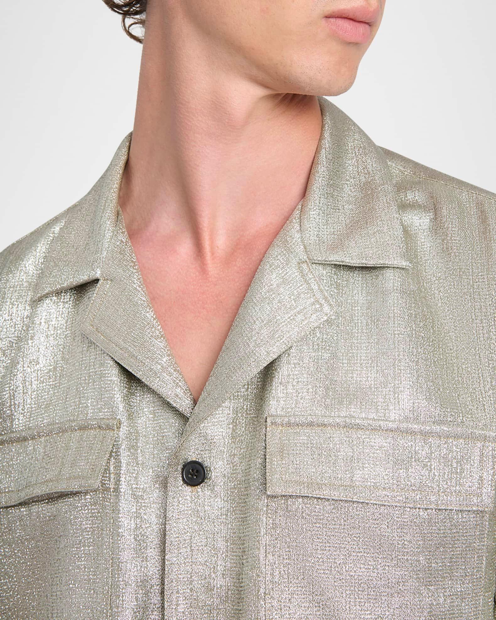 Men's Cameron Metallic Camp Shirt Product Image