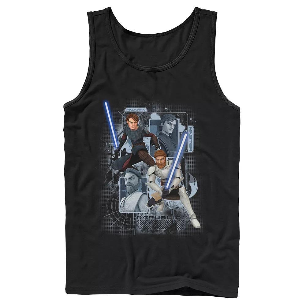 Men's Star Wars Clone Wars Padawan Master Tank Top,  Product Image