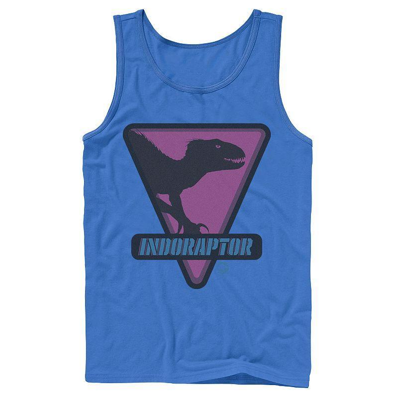 Men's Jurassic World Indoraptor Silhouette Tank Top,  Product Image