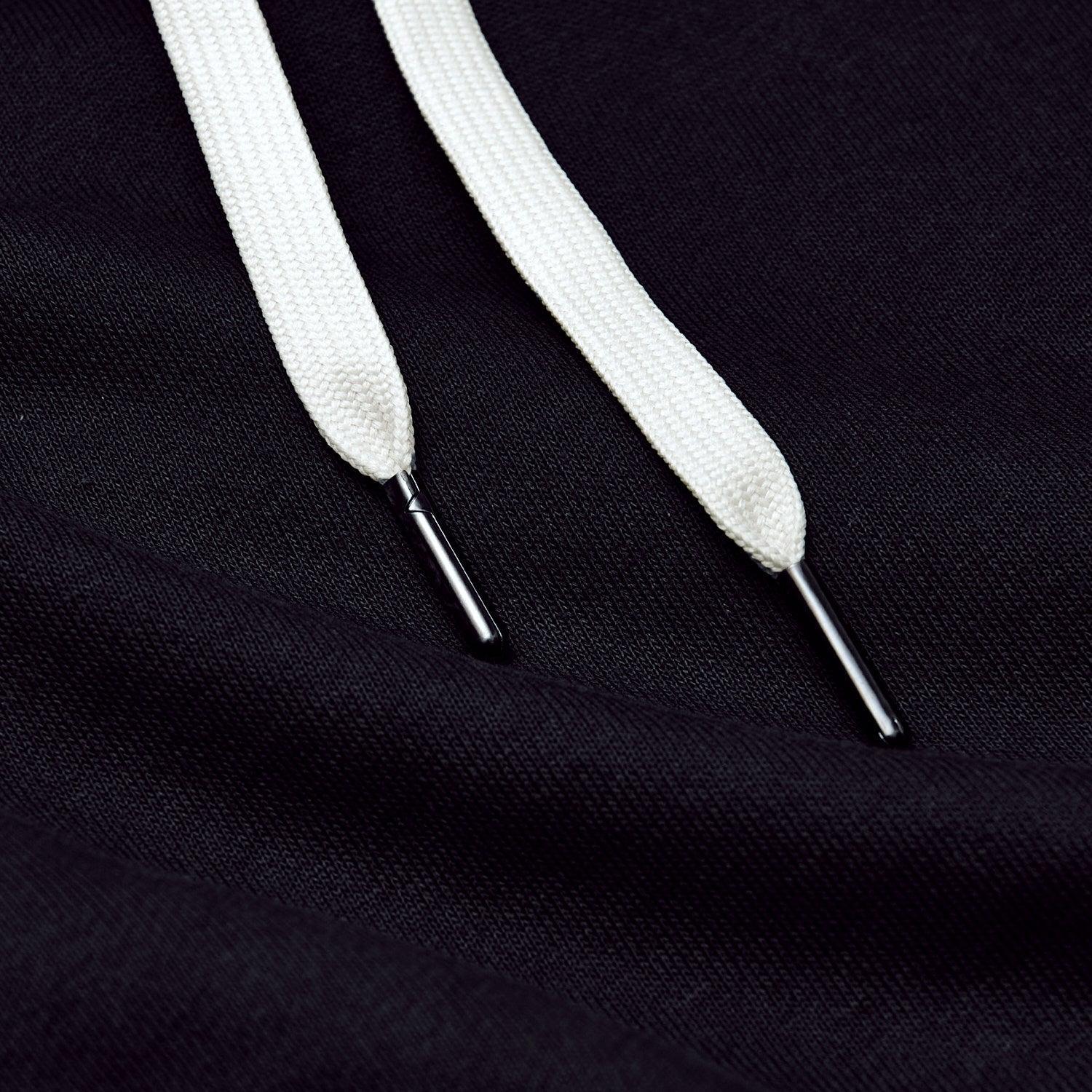 Black Fleece French Terry Pullover Hoodie Product Image