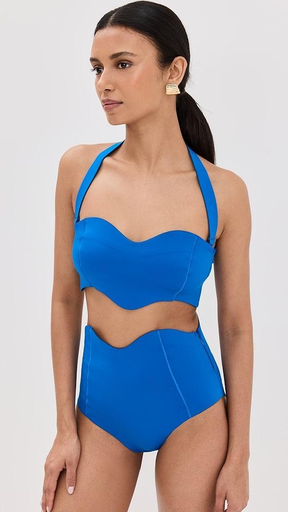 STAUD Shoreline Bikini Top | Shopbop Product Image