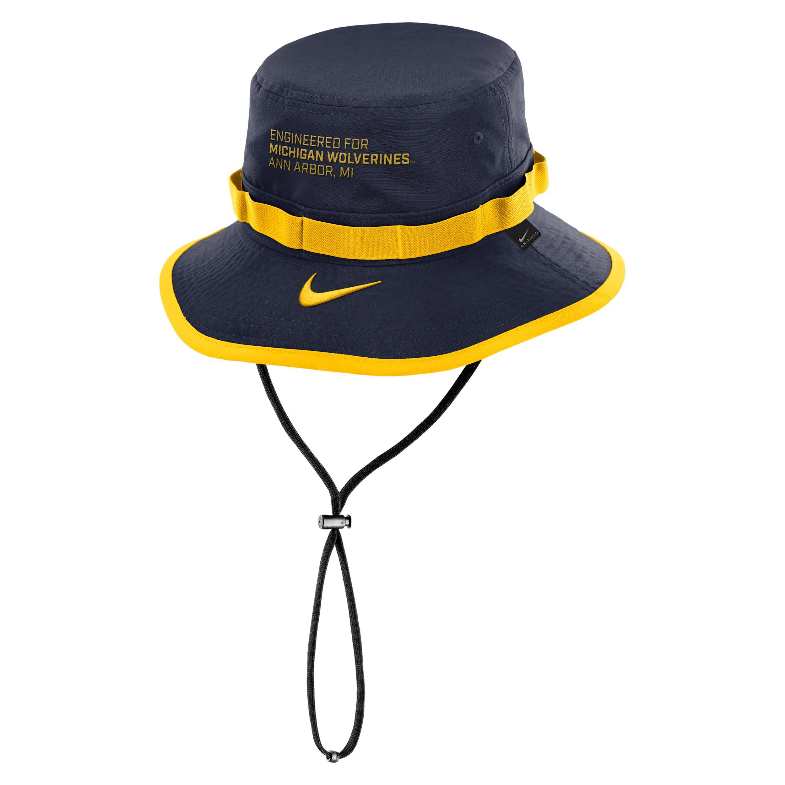 Michigan Sideline Apex Gameday Boonie Men's Nike Dri-FIT College Bucket Hat Product Image