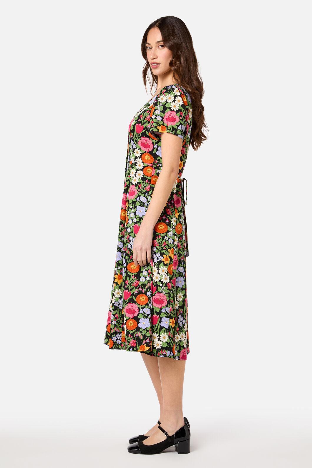 Floral Field Midi Dress Product Image