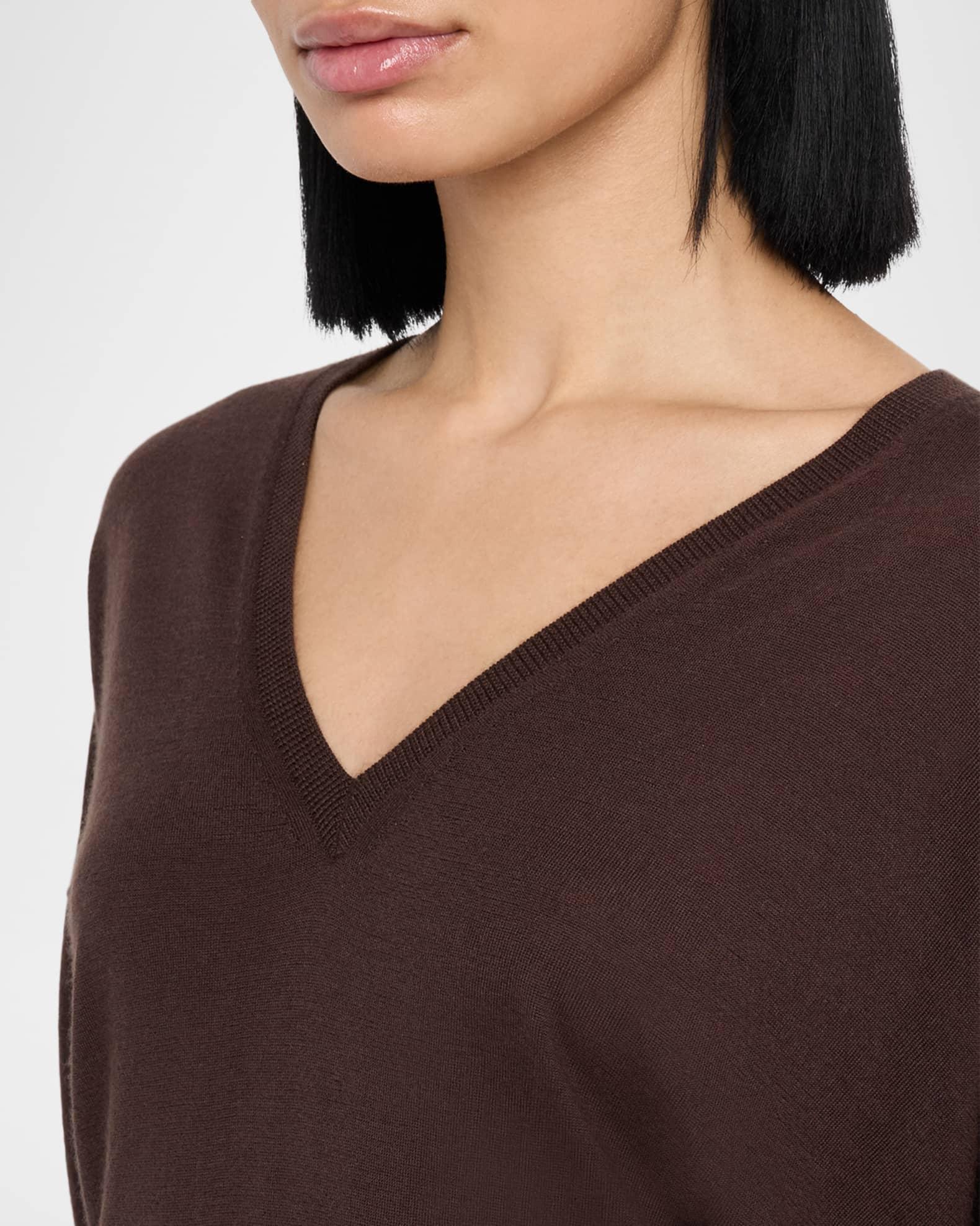 Cashmere V-Neck Pullover Product Image