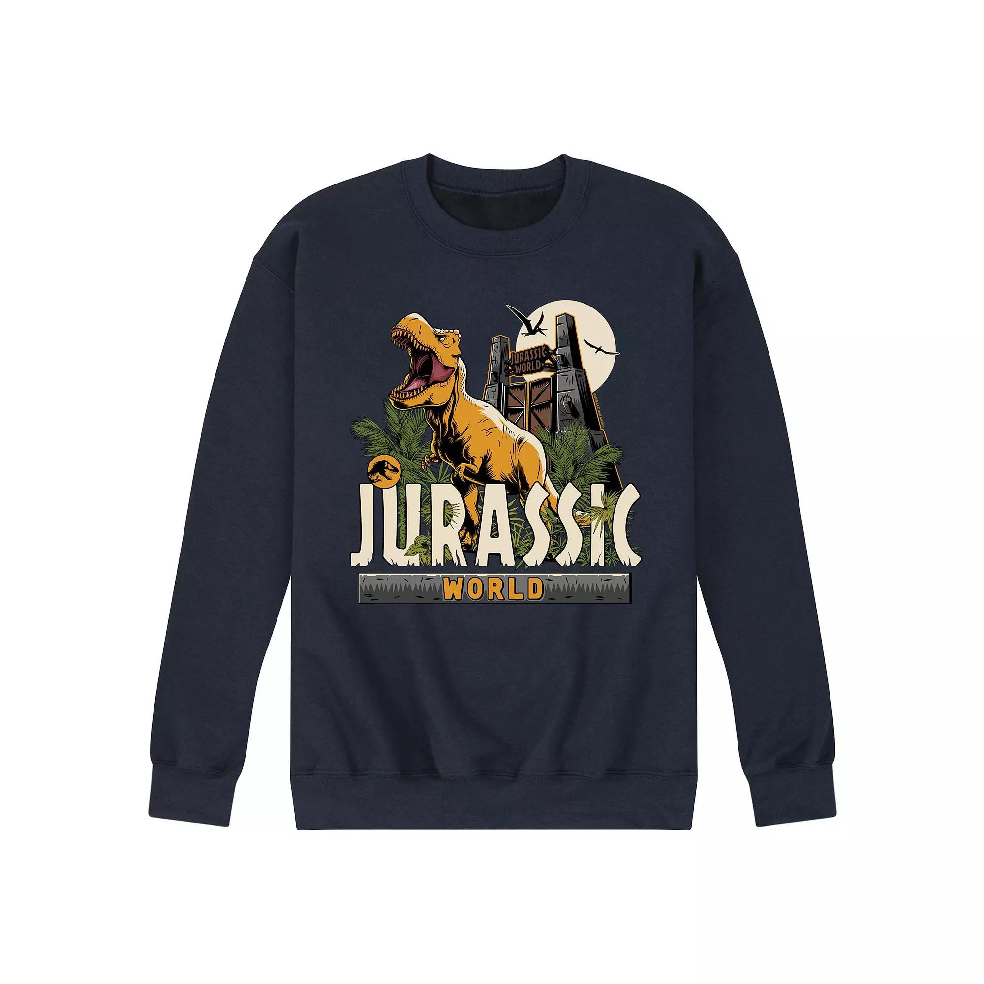 Men's Jurassic World T Rex Fleece Sweatshirt,  Product Image