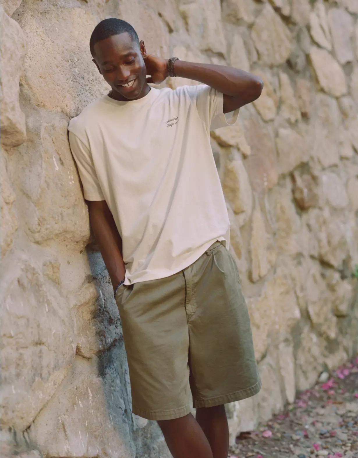 AE Flex Loose Pleated Pull-On Short Product Image