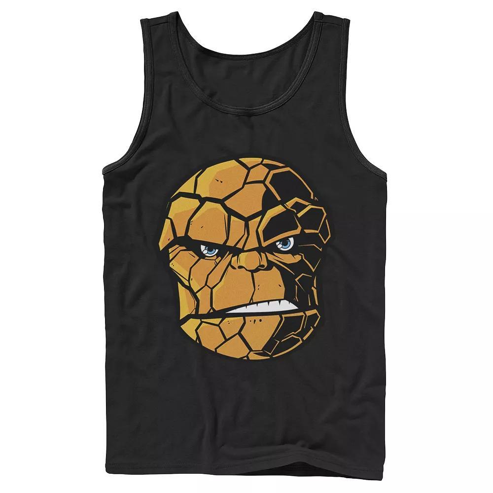 Men's Marvel Fantastic Four The Thing Big Face Tank Top, Boy's,  Product Image
