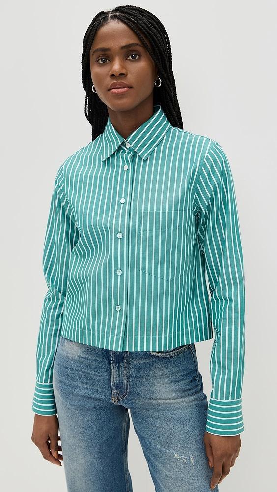 Closed Cropped Classic Shirt | Shopbop Product Image