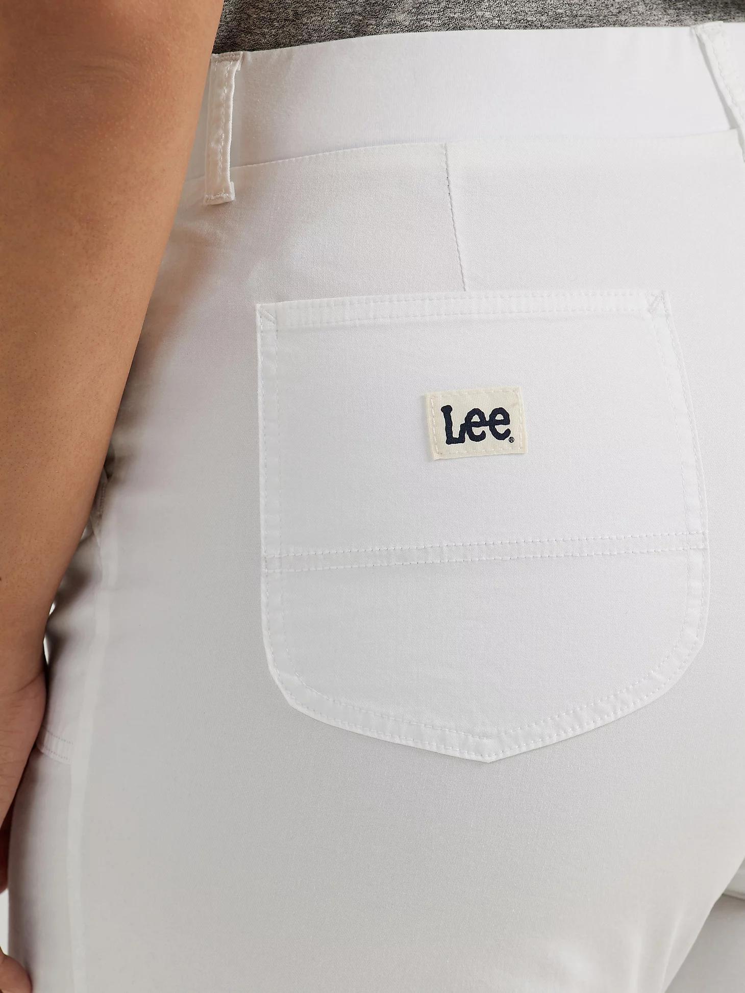 Women's Ultra Lux Comfort with Flex-To-Go Relaxed Fit Utility Bermuda (Plus) | Women's Shorts | Lee® Product Image