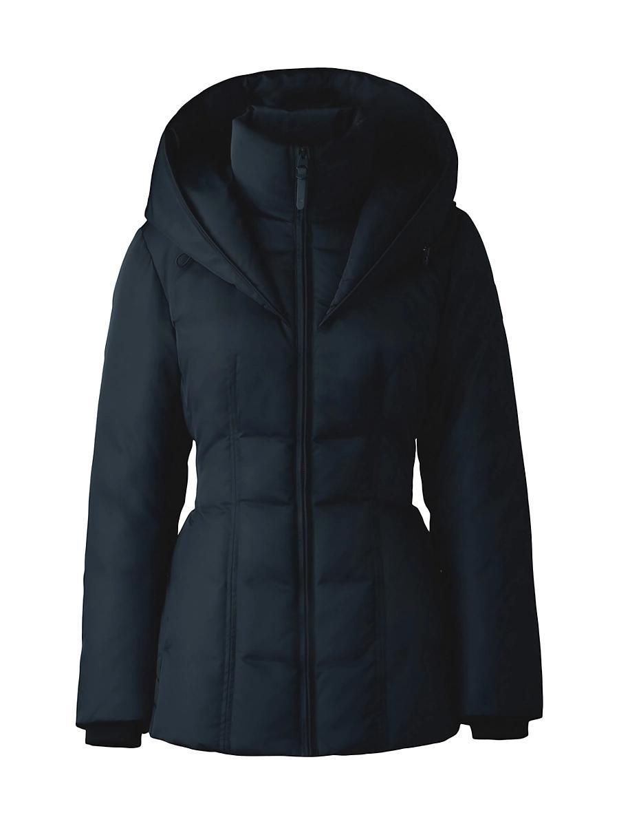 Womens Alana Tech Satin Down Jacket Product Image